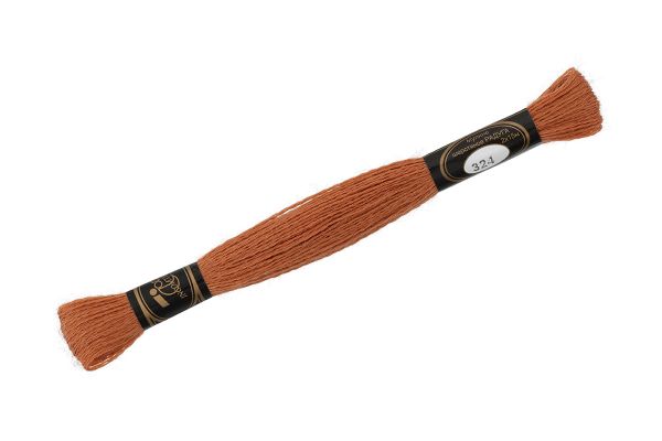 Мулине Радуга, цв.324 т. красная глина, Россия, 8 мотков по 15 метров