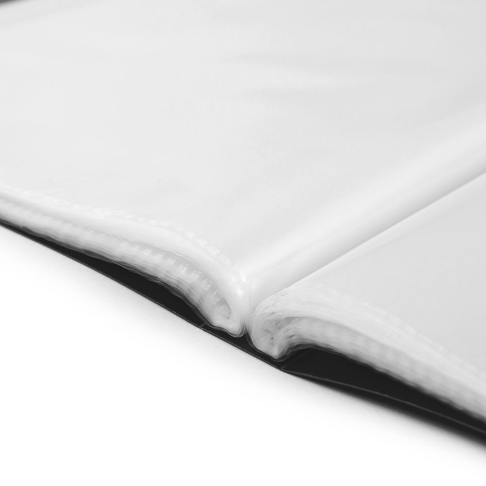 Папка с вкладышами 80 л. A4 700 мкм 25 мм, волокно, 4 шт, черный new EC211930001, Expert Complete