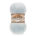 Пряжа Alize (Ализе) Angora Gold / уп.5 мот. по 100 г, 550м, 514 голубой лед A
