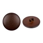 Пуговицы на ножке костюмные 25 мм, 24 шт, D568 коричневый, Blitz DRN 0006