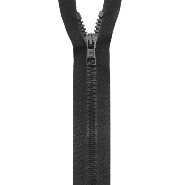 Молния трактор Arta Т6 (6 мм) 1 зам., н/раз., 16 см, цв. 077 черный, уп.10 шт