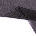 Дублерин эластичный нитепрошивной точечный 40 г/м², 150 см / рул. 50 метров, черный, G-83eht Gamma