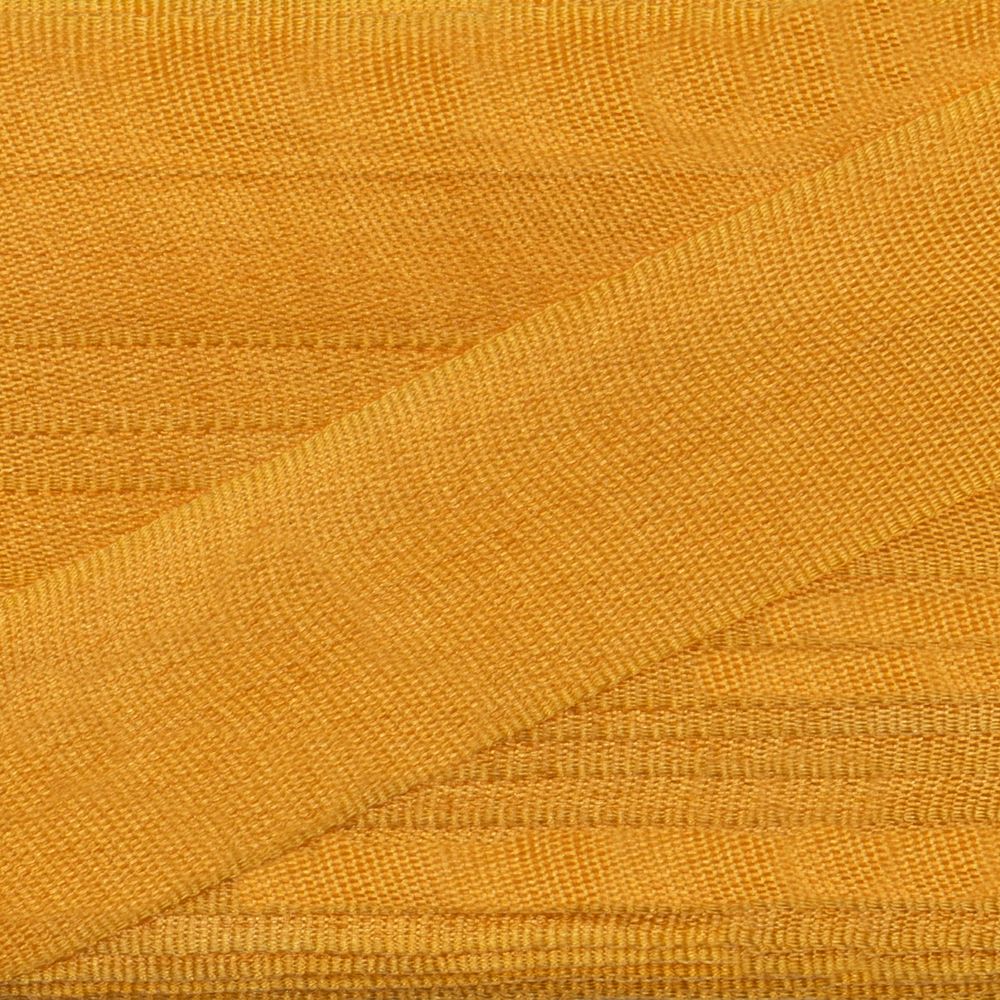 Лента (тесьма) шелковая 13.0 мм / 45.5±0.5 метров, №030 т.желтый, Gamma SR-13