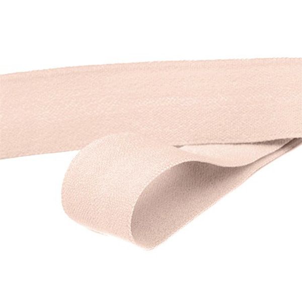 Резинка бельевая (окантовочная) матовая 20.0 мм / 50 метров, ROM.20185S S185 серебристый пион