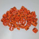 Размерник на вешалку (42 оранжевый), 50 шт