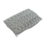 Тесьма металлизированная 25 мм, 18,29м (серебро)