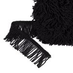 Бахрома отделочная 75.0 мм / 25 метров, витая, 115 черный, Gamma 565