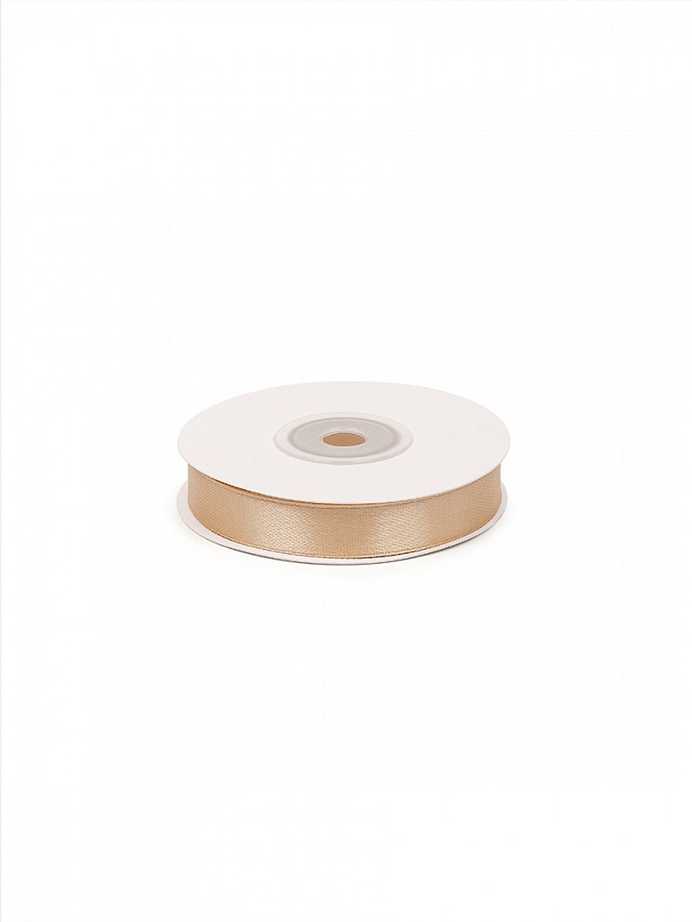 Лента атласная 1-сторонняя 12.0 мм / 22.5±1 метра, 3009 бежевый, Magic4Hobby