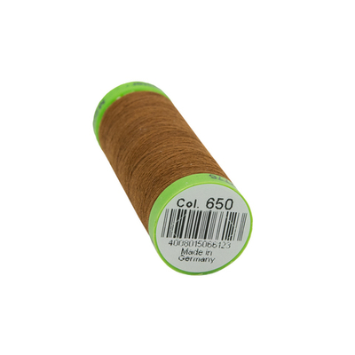 Нитки для тонких тканей Gutermann Extra Fine 150, 200м, 650 золотисто-каштановый, 5 катушек