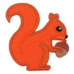 Термоаппликация Белочка, 5х5см, Hobby&Pro