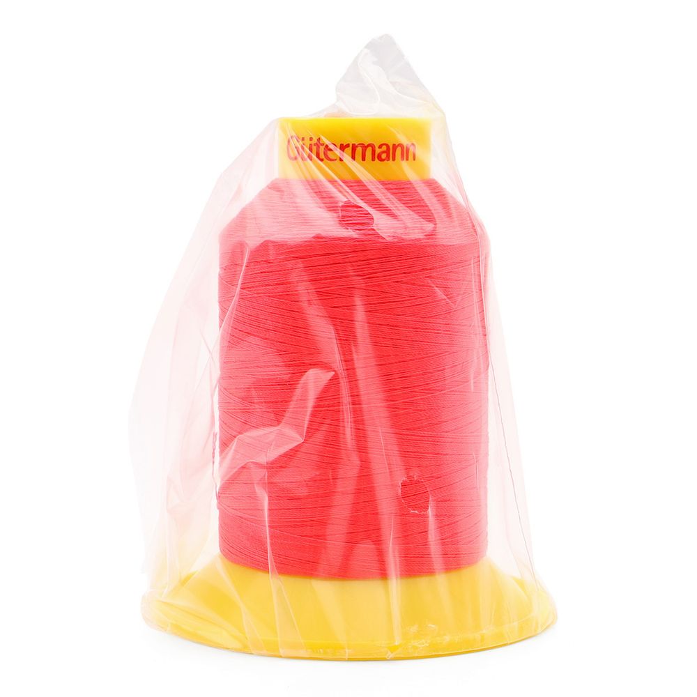 Нитка эластичная Gutermann Maraflex 120, 1500 м, 716936, 3837 неоновый розовый, 1 катушка