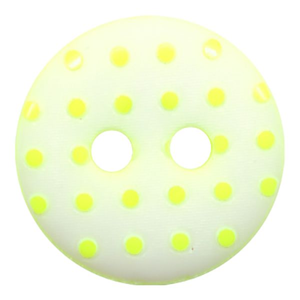 Пуговицы детские 11 мм, 36 шт, А 001/С872 белый/желтый, Gamma AY 9955