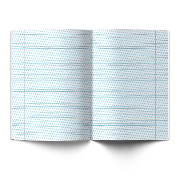 Тетрадь ученическая школьная Классная A5+ 12 л. на скобе 65 г/м², белизна 100%, 25 шт, частая косая линия с доп. горизонтальной, 000290 Зеленая, Светоч 12ТСК5_1_1_7