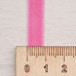 Лента бархатная (тесьма) 09.0 мм / 32.9±2 метров, 0081-1006, 11 малиновый