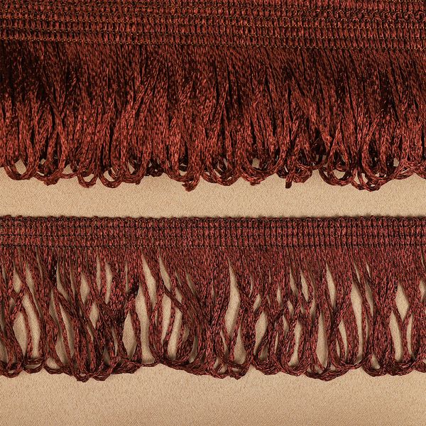 Бахрома отделочная 60.0 мм / 10 метров, 6367 коричневый