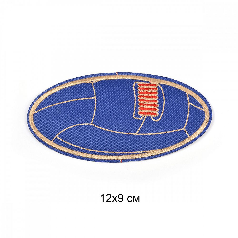 Термоаппликация Мяч 12х9см, 10 шт