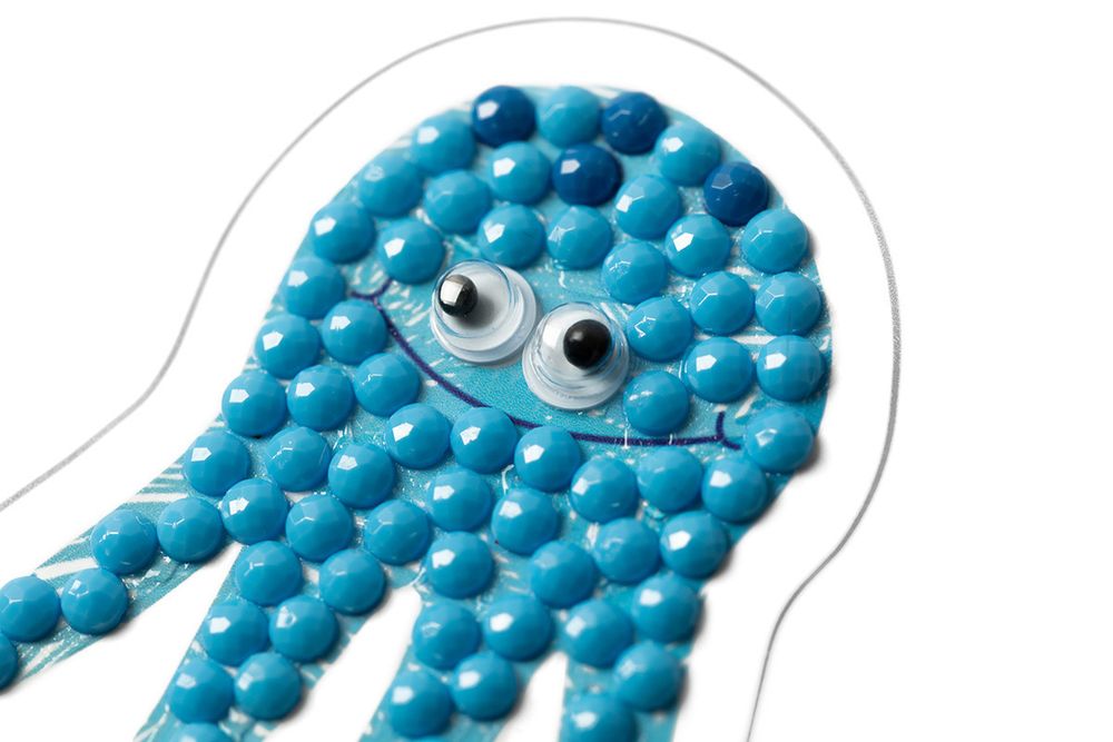 Наклейки декоративные Фрея ALVN-119, Синее настроение, 19.5х14 см