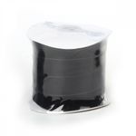 Лента бархатная (тесьма) 20.0 мм / 22.86±1 метров, арт.20VR03 нейлон цв.черный