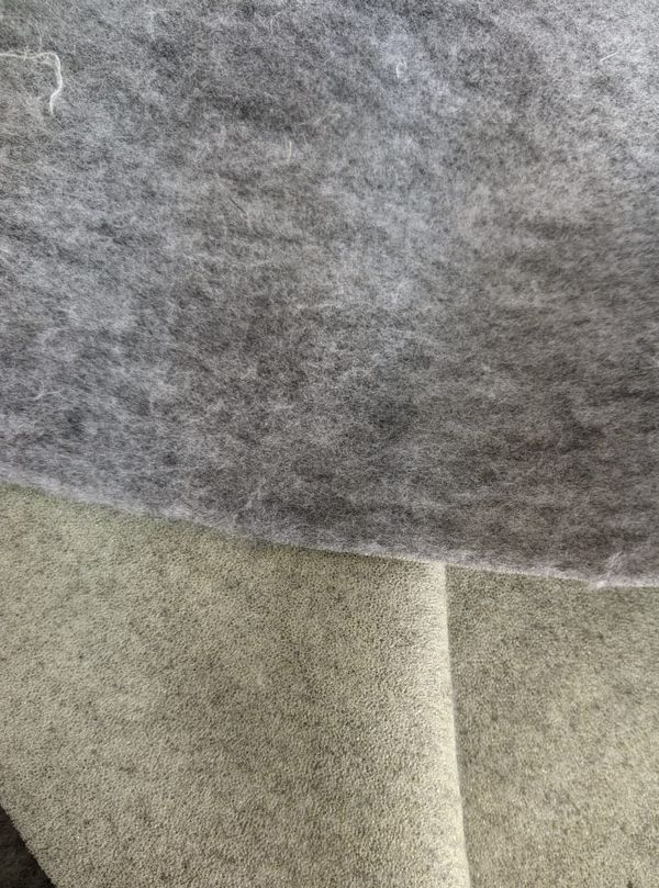 Ткань для подокатника 110 г, 150 см / 100 метров, 1101 серый, Брючникофф