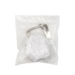 Пряжка ременная металл 30 мм. никель, 4 шт, BIG