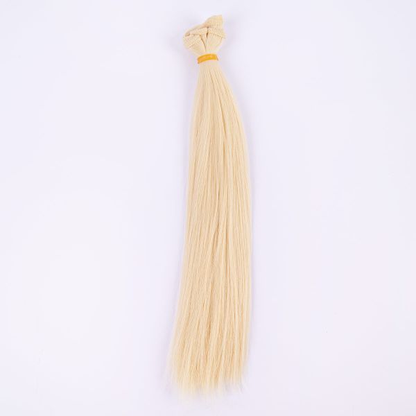 Трессы для кукол 25 см, 100 см, 34 г, 01 св.пшеничный, HobbyBe HAR-3