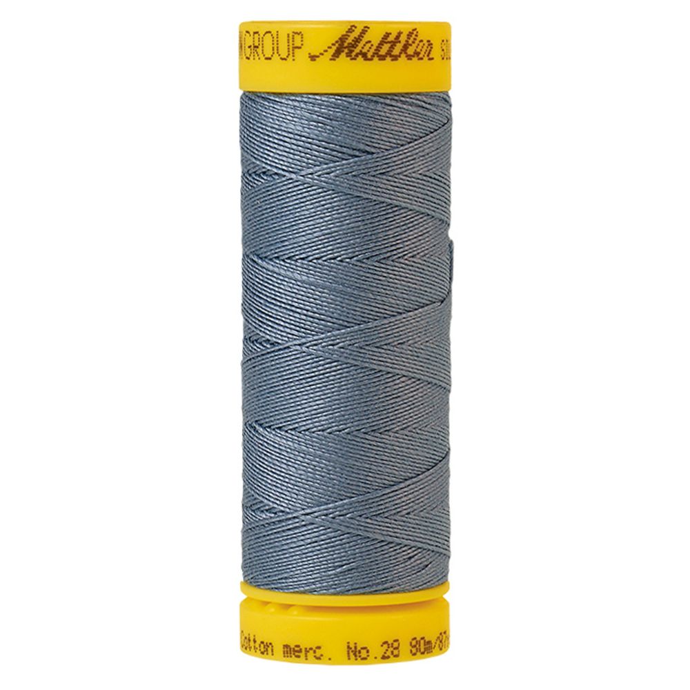 Нитки хлопковые отделочные Mettler Silk-Finish Cotton 28, 80 м, 0350, 5 катушек