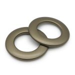 Люверсы шторные ⌀25 мм, цвет № 25 золотистая латунь, 10 шт