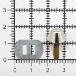 Пукля 1.2х1.2х0.6 см (никель), К3130Д, 50 шт