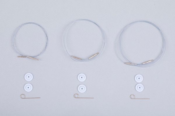 Леска для съемных (разборных) спиц SN-70 нейлон медь 50 см, 1 шт, для арт.SN2 и SN-10, Gamma SN-70