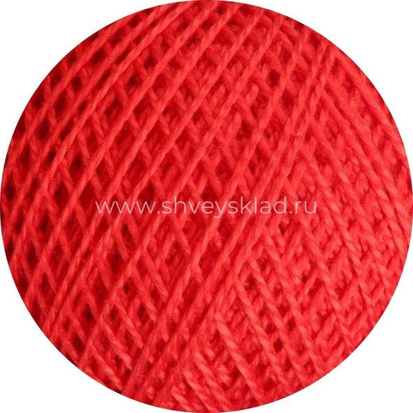 Пряжа ПНК им.Кирова Ирис / уп.20 мот. по 25 г, 150м 0810 красный