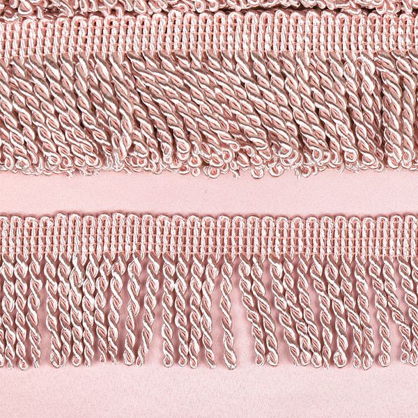 Бахрома отделочная 62.0 мм / 10 метров, №2 6377 св.розовый