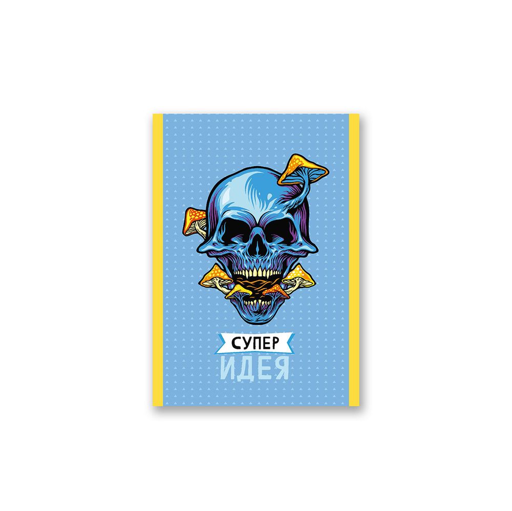 Блокнот на скобе, твин лак, A6 32 л. 12 шт, клетка, Шок контент 01025, Светоч 32Б23