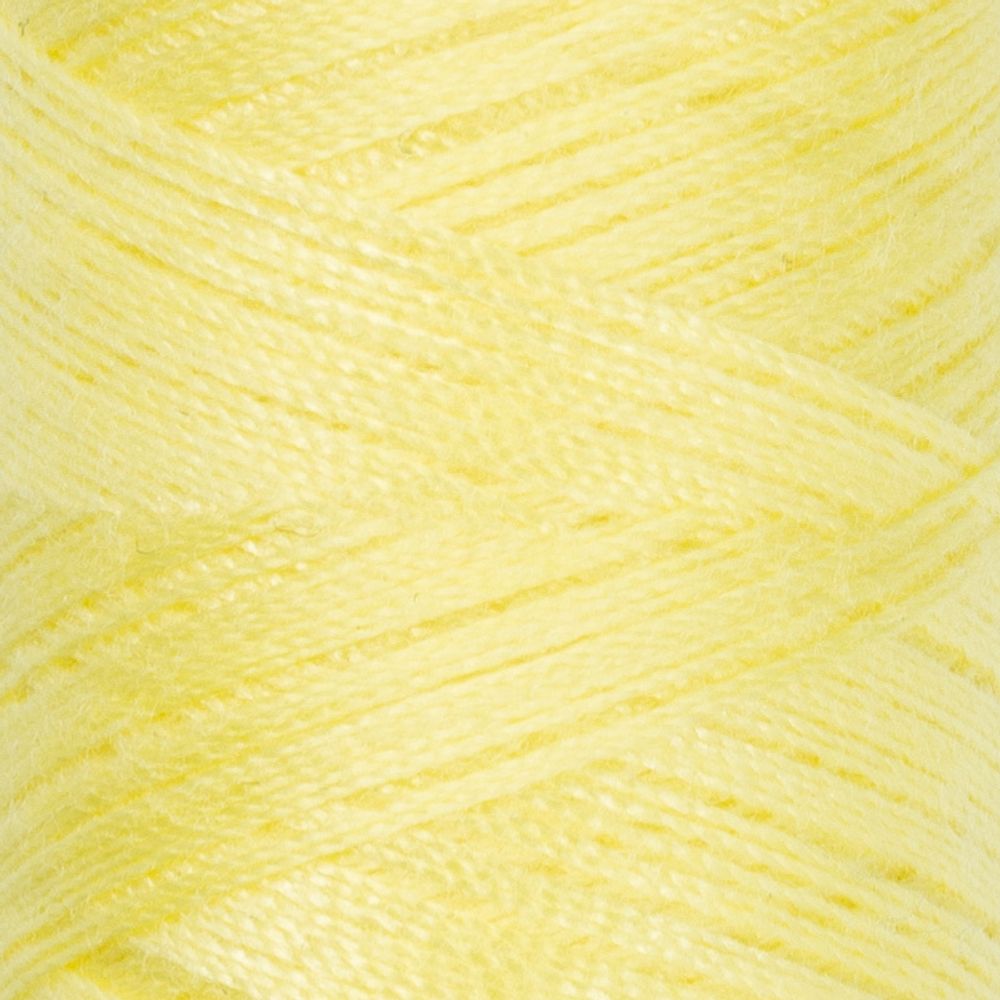 Нитки армированные ПНК им.Кирова 45ЛЛ, бытовые, 200 м / 20 кат., 0302 / 161 бл.лимонный