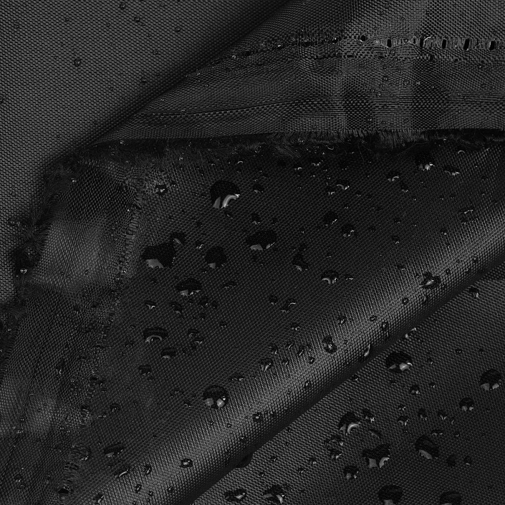 Оксфорд 200D PU1000 78 г/м², 150 см / 10 метров, ОКС.TBY200D.S580.10, S580 черный