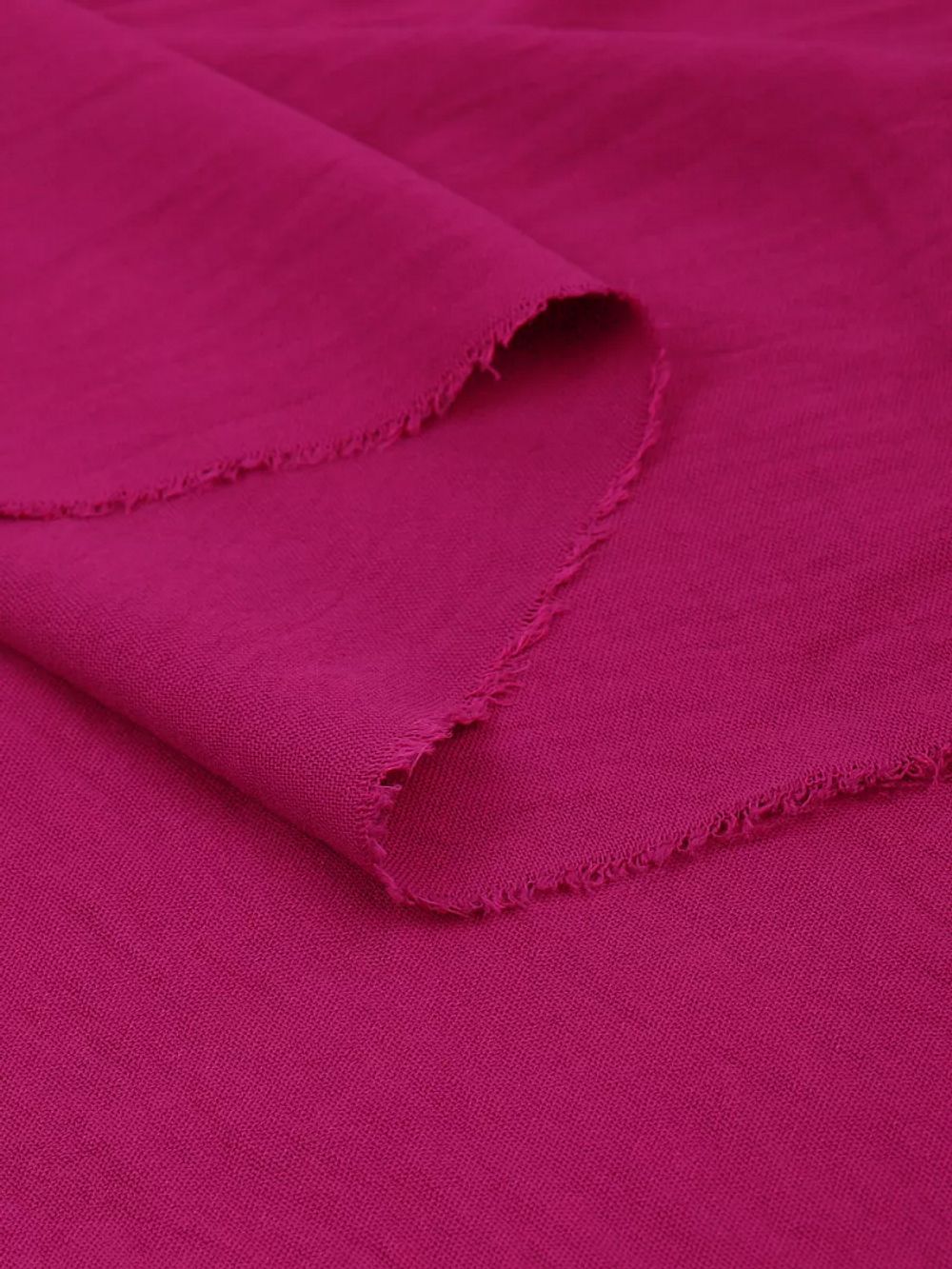 Лен Манго 160 г/м², 150 см / 3 метра, TBY.Mg.13.3, цв.фуксия