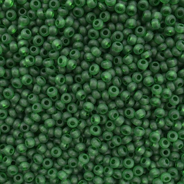 Бисер Preciosa прозрачный матовый 10/0 (50120), круг. отв., 500г (Ч)