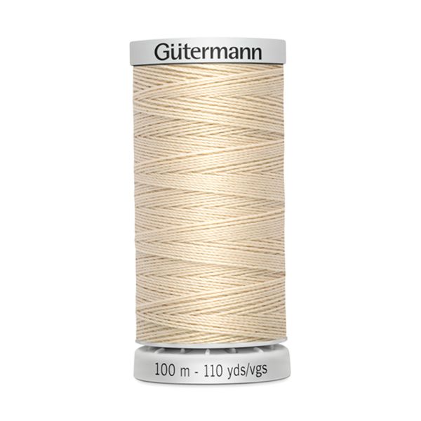 Нитки суперкрепкие Gutermann Extra Strong M782, 100м, 169 пломбир, 5 катушек
