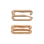 Крючки для купальника металл 15.0 мм, золото, 1000 шт