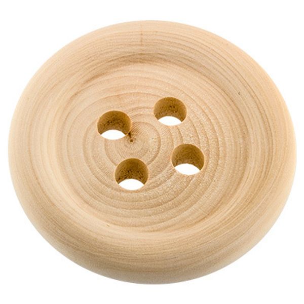 Заготовка деревянная Пуговица ⌀9 см, шир. 1.5 см, DE-047 Mr.Carving
