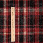 Фланель рубашечная вареная 150 г/м², 150 см / 2 метра, TBY.Fl.T525 красный