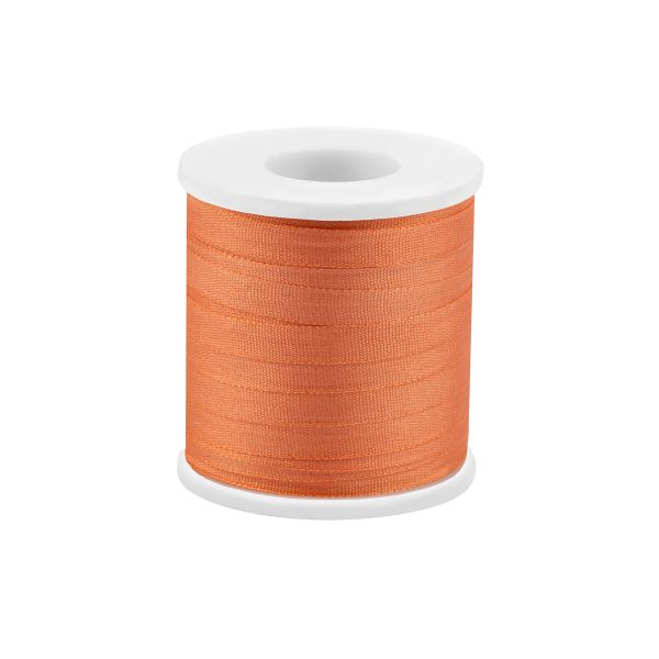 Лента (тесьма) шелковая 4.0 мм / 45.5±0.5 метров, №059 оранжевый, Gamma SR-4
