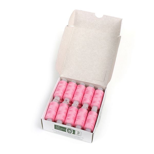 Нитки армированные ПНК им.Кирова 45ЛЛ, бытовые, 200 м / 20 кат., 1302 св.розовый