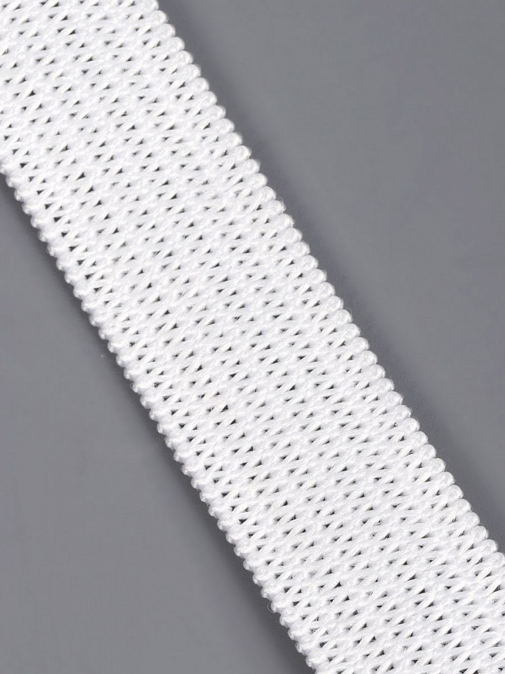 Резинка бельевая (стандартная) 10.0 мм / 100 метров, 3.9 г, вязаная, белый