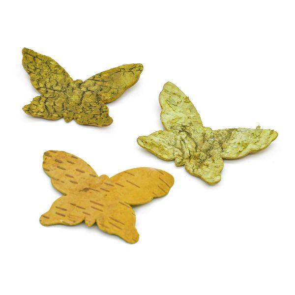 Декоративные элементы из коры дерева 