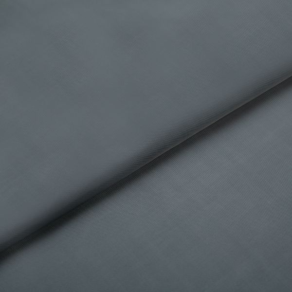 Ткань подкладочная (таффета) 180Т, 57 г/м², 1000х152 см, 345 т.серый, Gamma 180Т