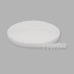 Лента (тесьма) шторная: сборка параллельная (1:2) 20 мм / 100 метров