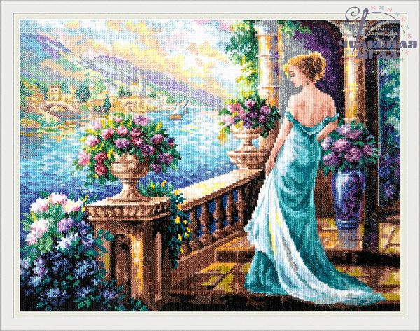 Набор для вышивания нитками Чудесная игла, Моя Богиня! 40х32 см