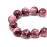 Бусины из смолы, имитация камня 11 мм, 10 шт в упак, св.чароит /TOS/