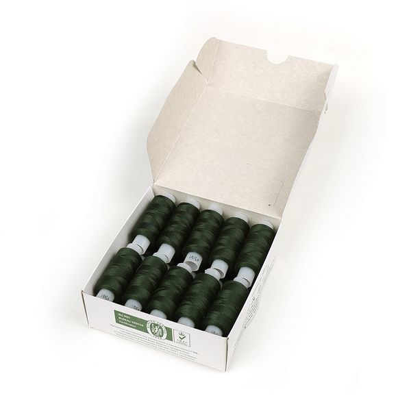 Нитки армированные ПНК им.Кирова 45ЛЛ, бытовые, 200 м / 20 кат., 3304 / 057 т.т.зеленый