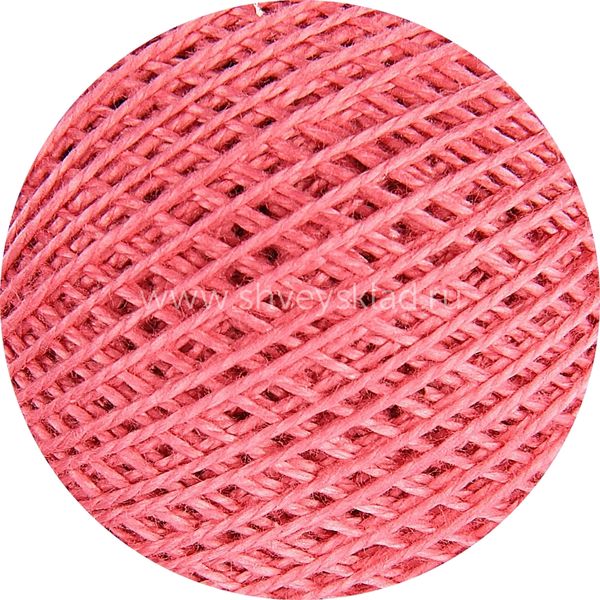 Пряжа ПНК им.Кирова Ирис / уп.20 мот. по 25 г, 150м, 1502 розовый